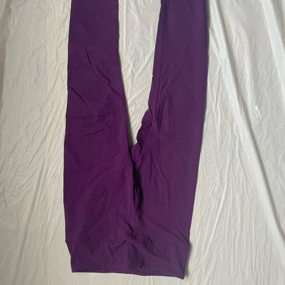 Purple leggings